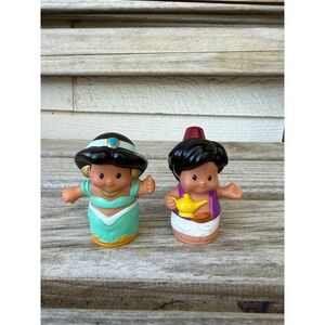Fisher Price Little People Disney Aladdin and Jasmine Figures Set 2013